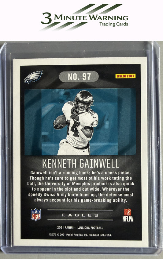 2021 Panini Illusions #97 Kenneth Gainwell