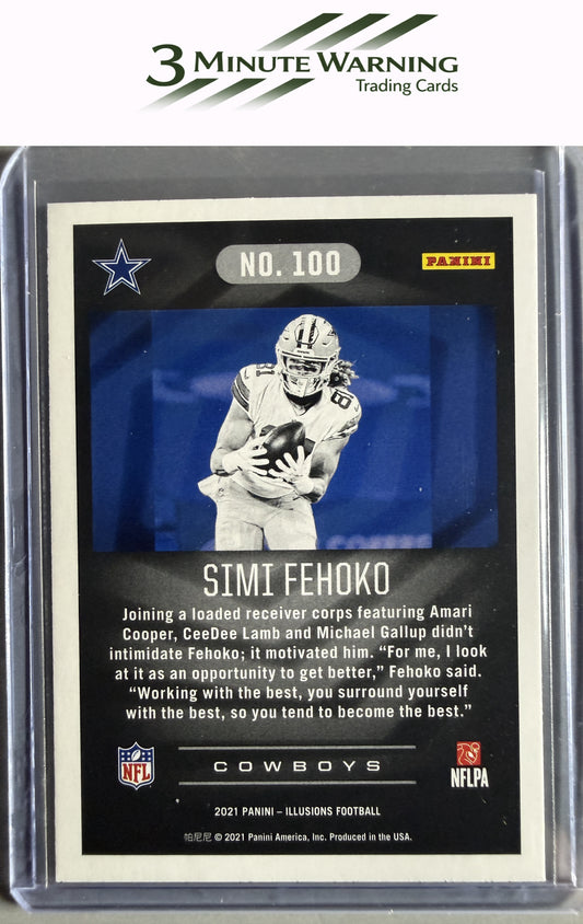 2021 Panini Illusions #100 Simi Fehoko