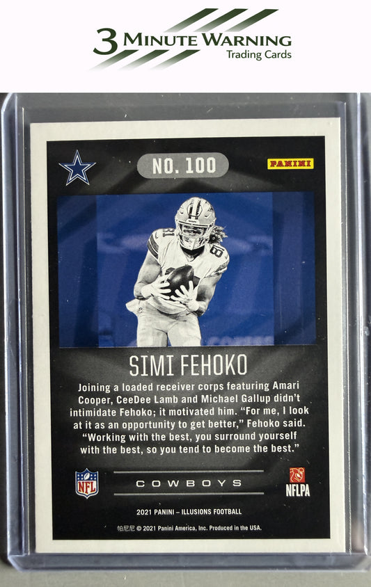 2021 Panini Illusions #100 Simi Fehoko