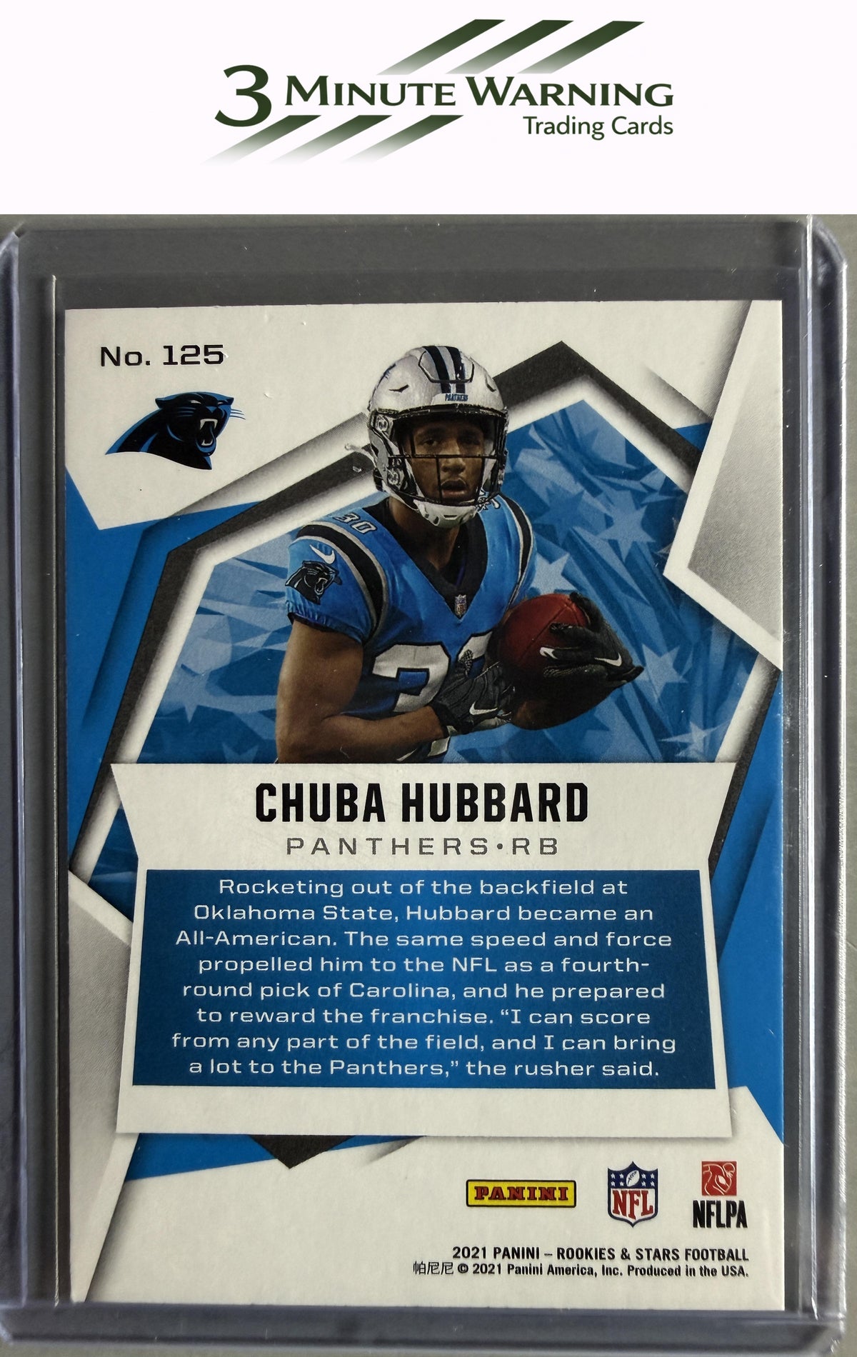 2021 Panini Rookies & Stars #125 Chuba Hubbard