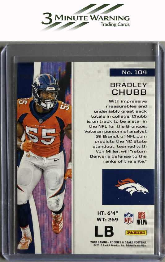 2018 Panini Rookies & Stars #104 Bradley Chubb