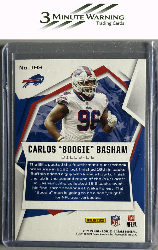 2021 Panini Rookies & Stars #193 Carlos "Boogie" Basham