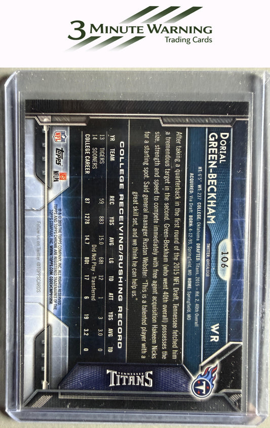 2015 Topps Chrome #106 Dorial Green-Beckham