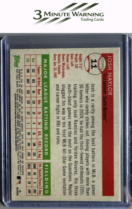 2025 Topps Chrome Platinum #11 Josh Naylor