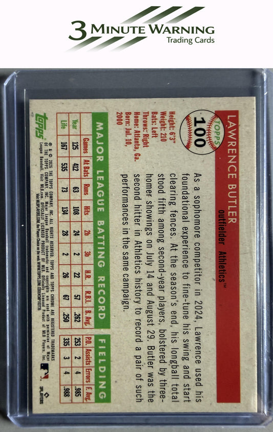 2025 Topps Chrome Platinum #100 Lawrence Butler