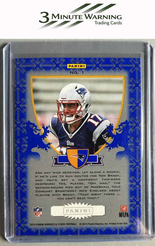 2013 Panini Rookies & Stars #1 Aaron Dobson Rookie Crusade