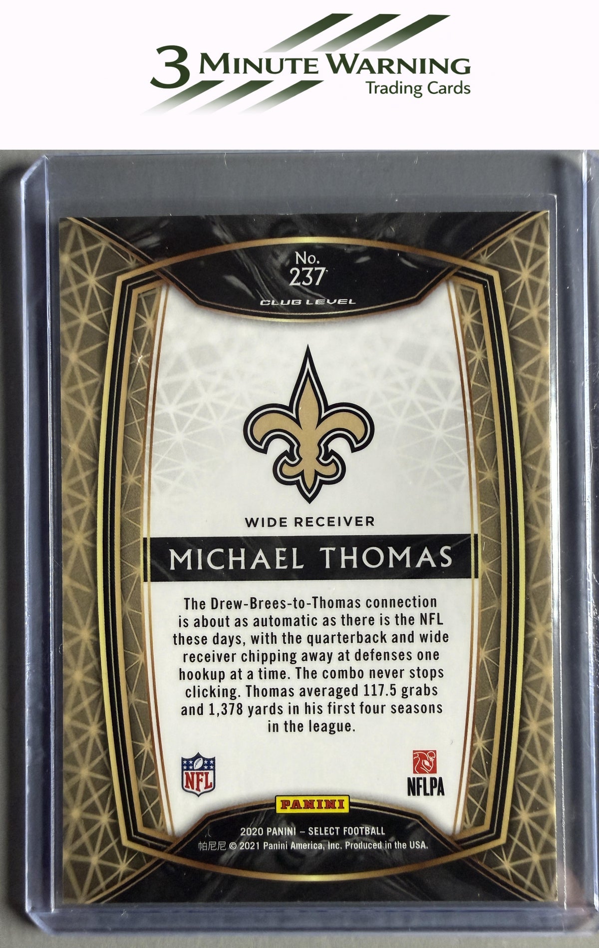 2020 Panini Select #237 Michael Thomas