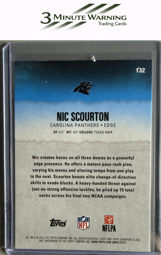 2025 Topps Signature Class #132 Nic Scourton