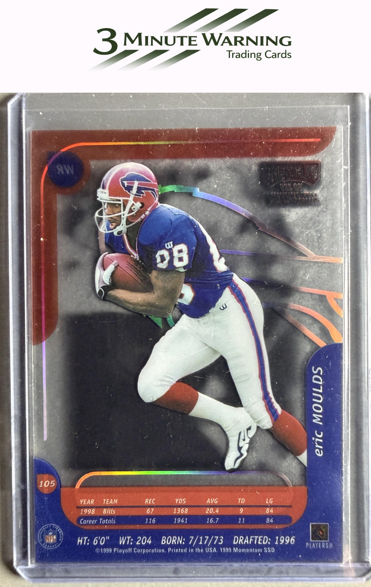 1999 Playoff Momentum SSD #105 Eric Moulds