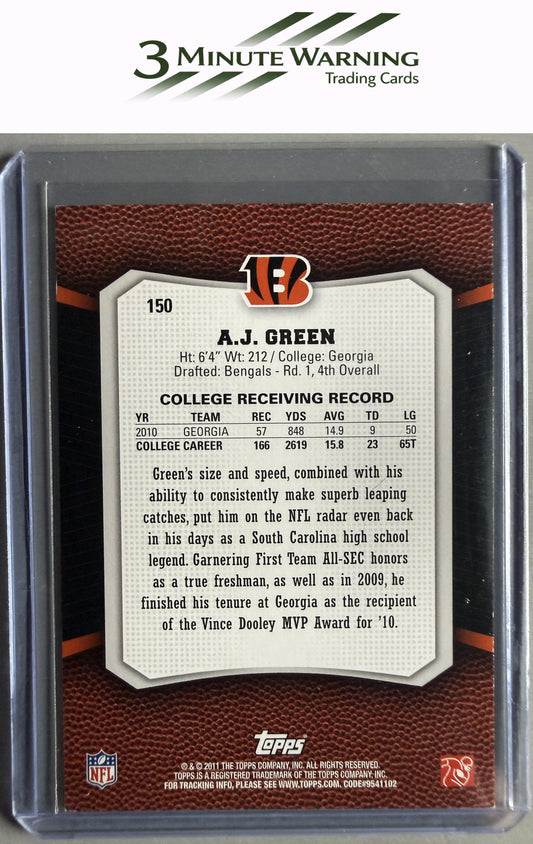 2011 Topps Rising Rookies #150 A.J. Green