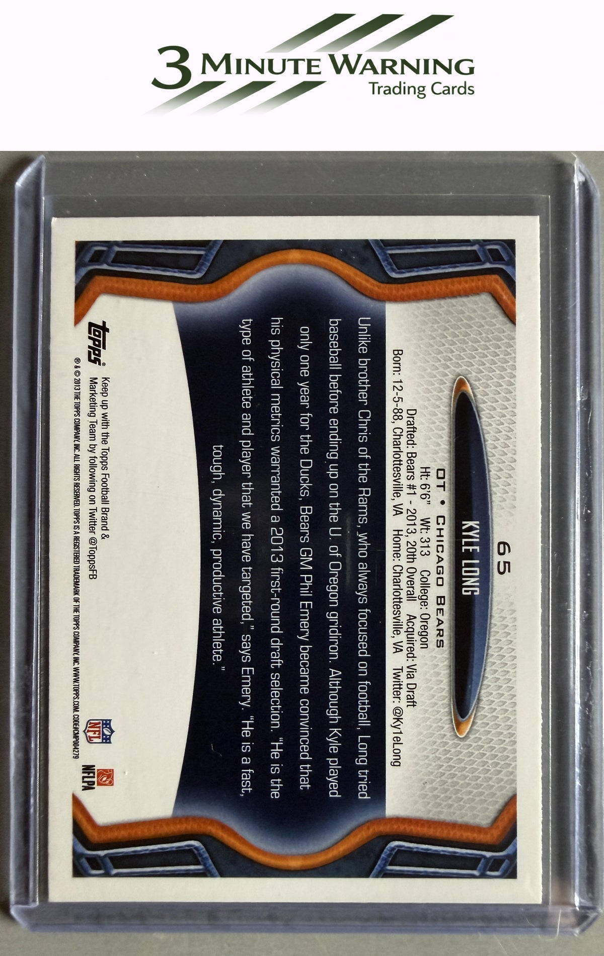 2013 Topps #65 Kyle Long