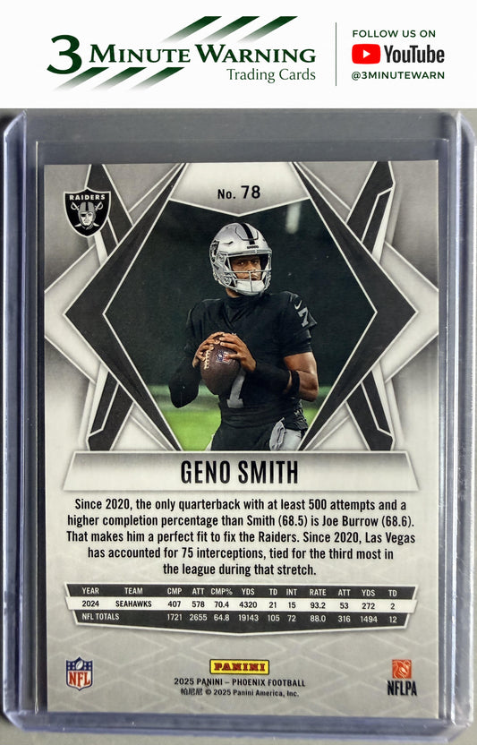 2025 Panini Phoenix #78 Geno Smith
