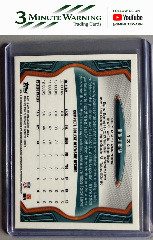 2013 Topps Chrome #121 Dion Jordan