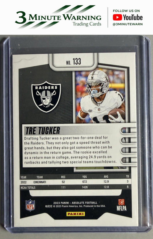 2023 Panini Absolute #133 Tre Tucker Retail