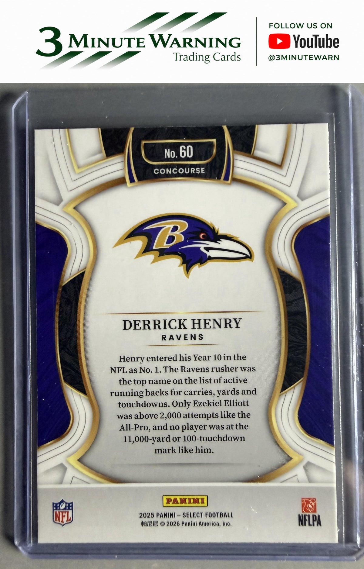2025 Panini Select #60 Derrick Henry