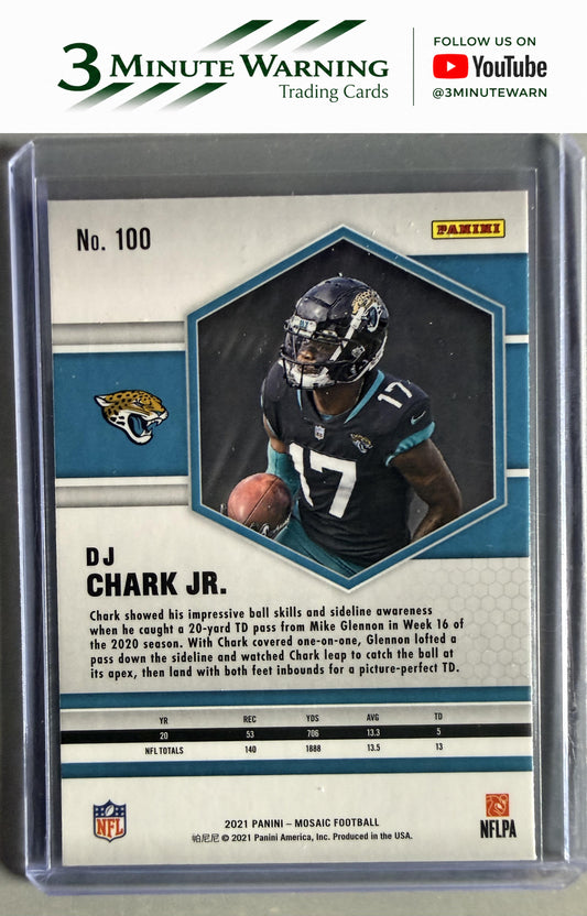 2021 Panini Mosaic #100 DJ Chark Jr.
