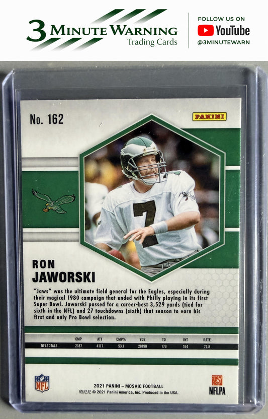 2021 Panini Mosaic #162 Ron Jaworski