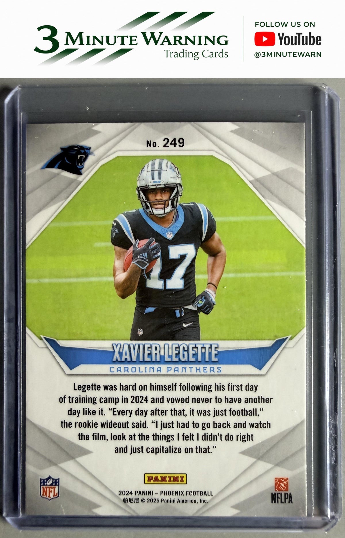 2024 Panini Phoenix #249 Xavier Legette