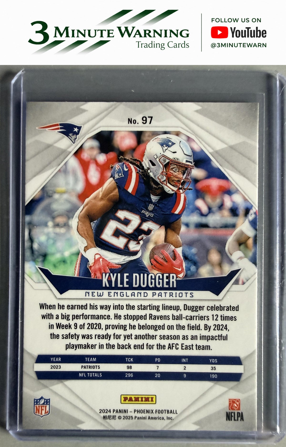 2024 Panini Phoenix #97 Kyle Dugger