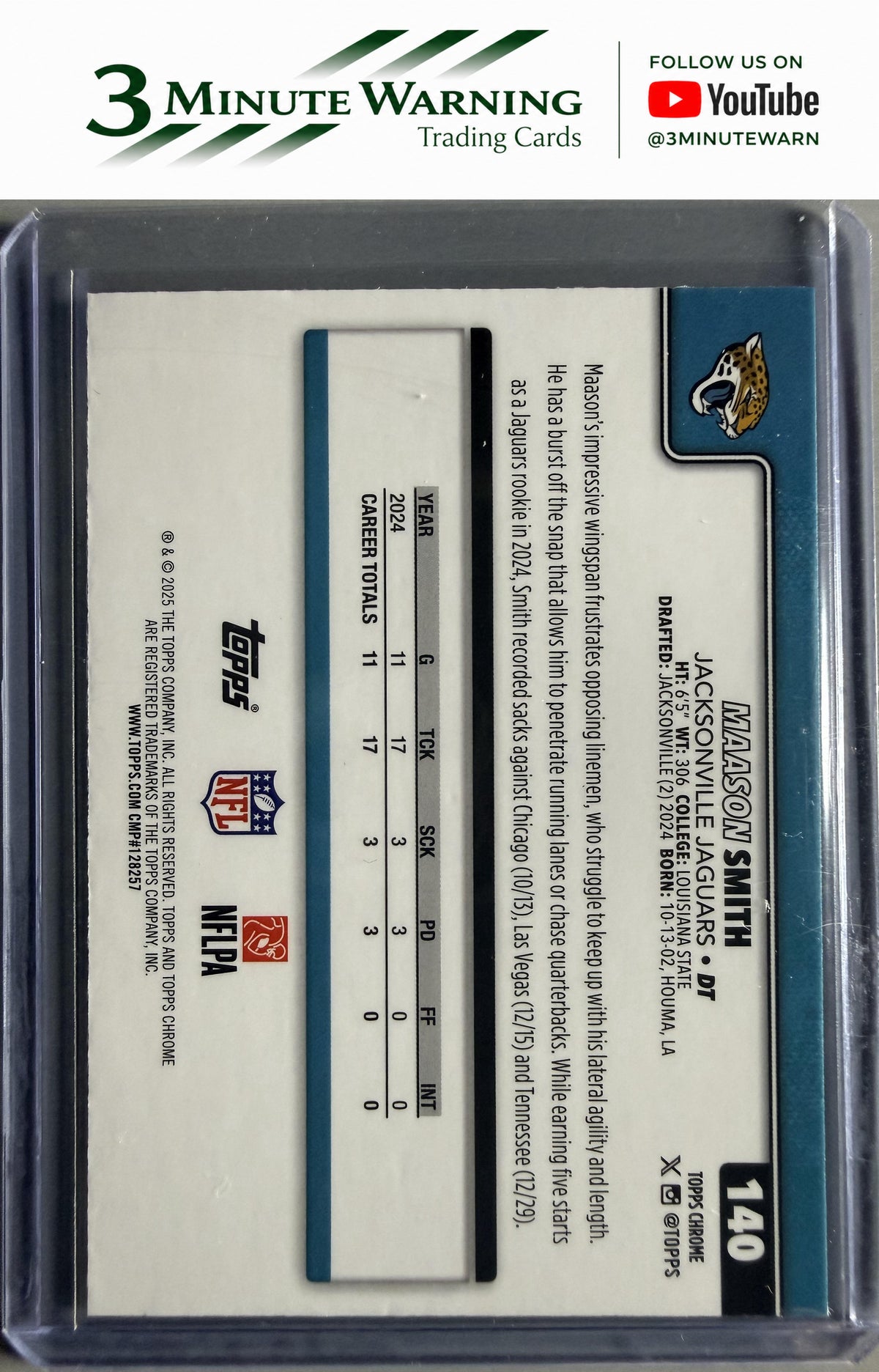 2025 Topps Chrome #140 Maason Smith