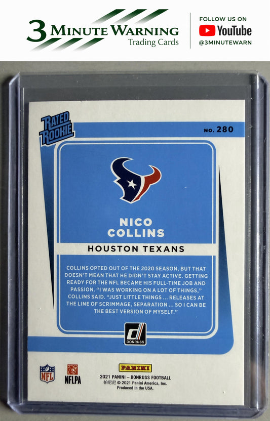 2021 Donruss #280 Nico Collins