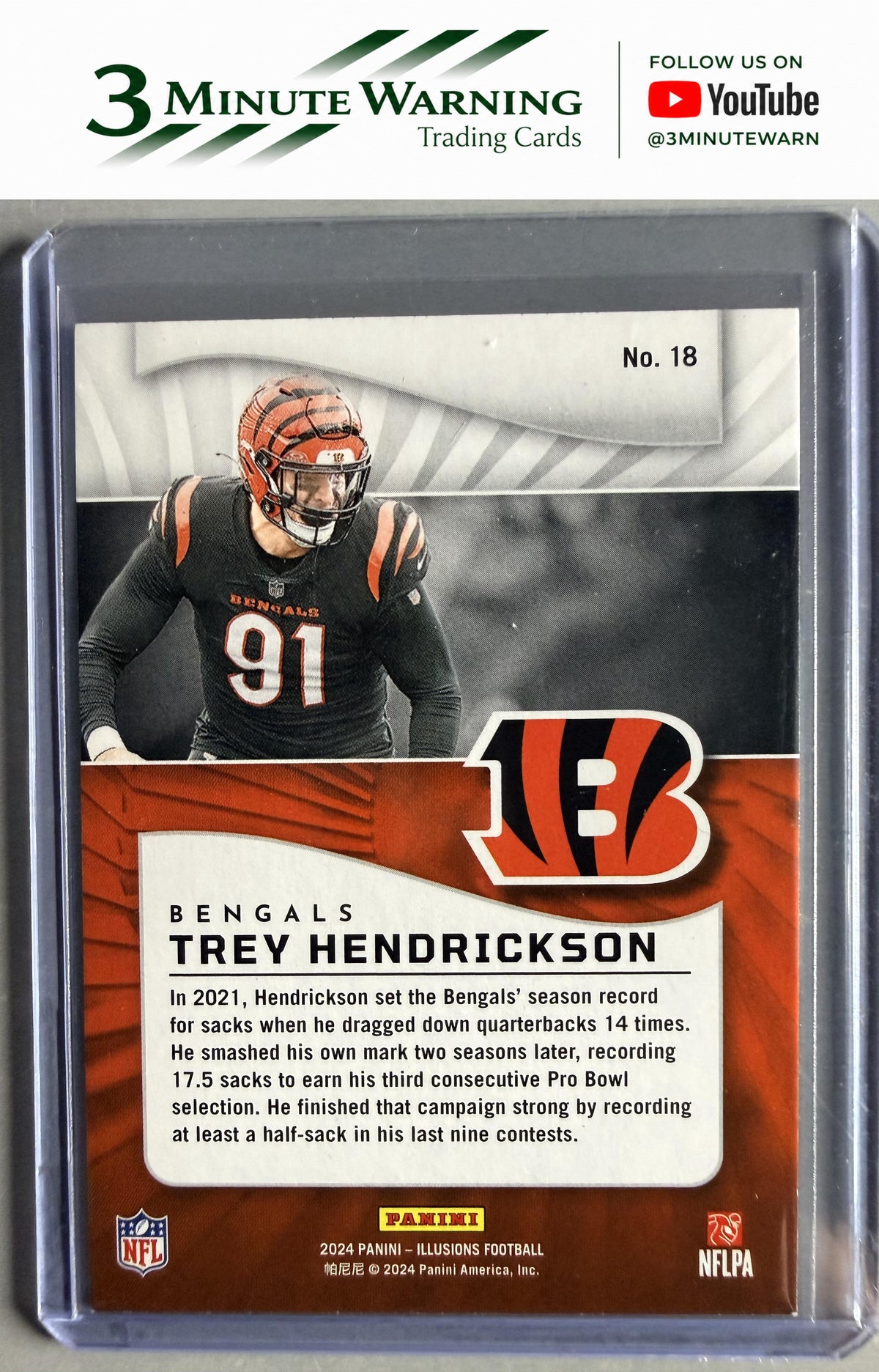 2024 Panini Illusions #18 Trey Hendrickson Retail