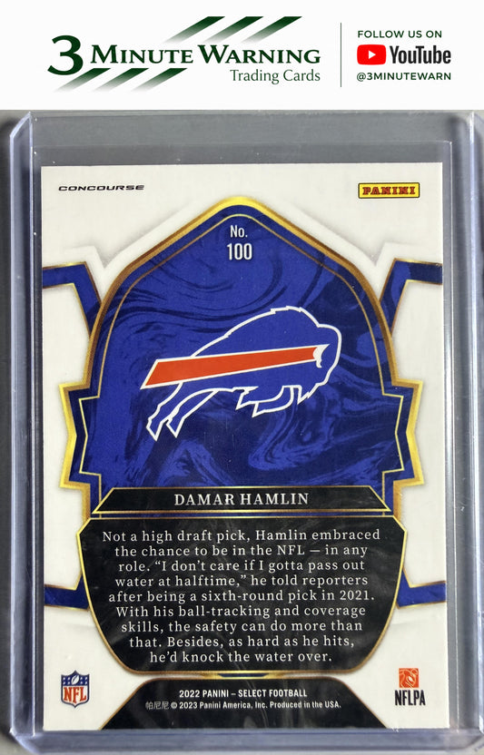 2022 Panini Select #100 Damar Hamlin