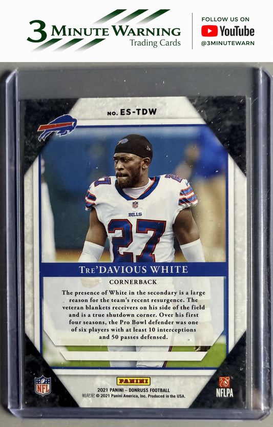 2021 Donruss #ES-TDW Tre'Davious White Elite Series