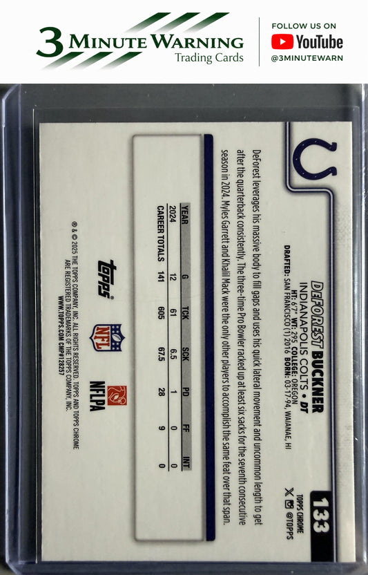 2025 Topps Chrome #133 DeForest Buckner