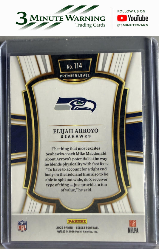 2025 Panini Select #114 Elijah Arroyo