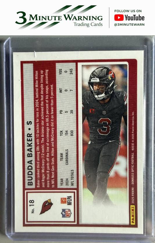 2025 Donruss Optic #18 Budda Baker