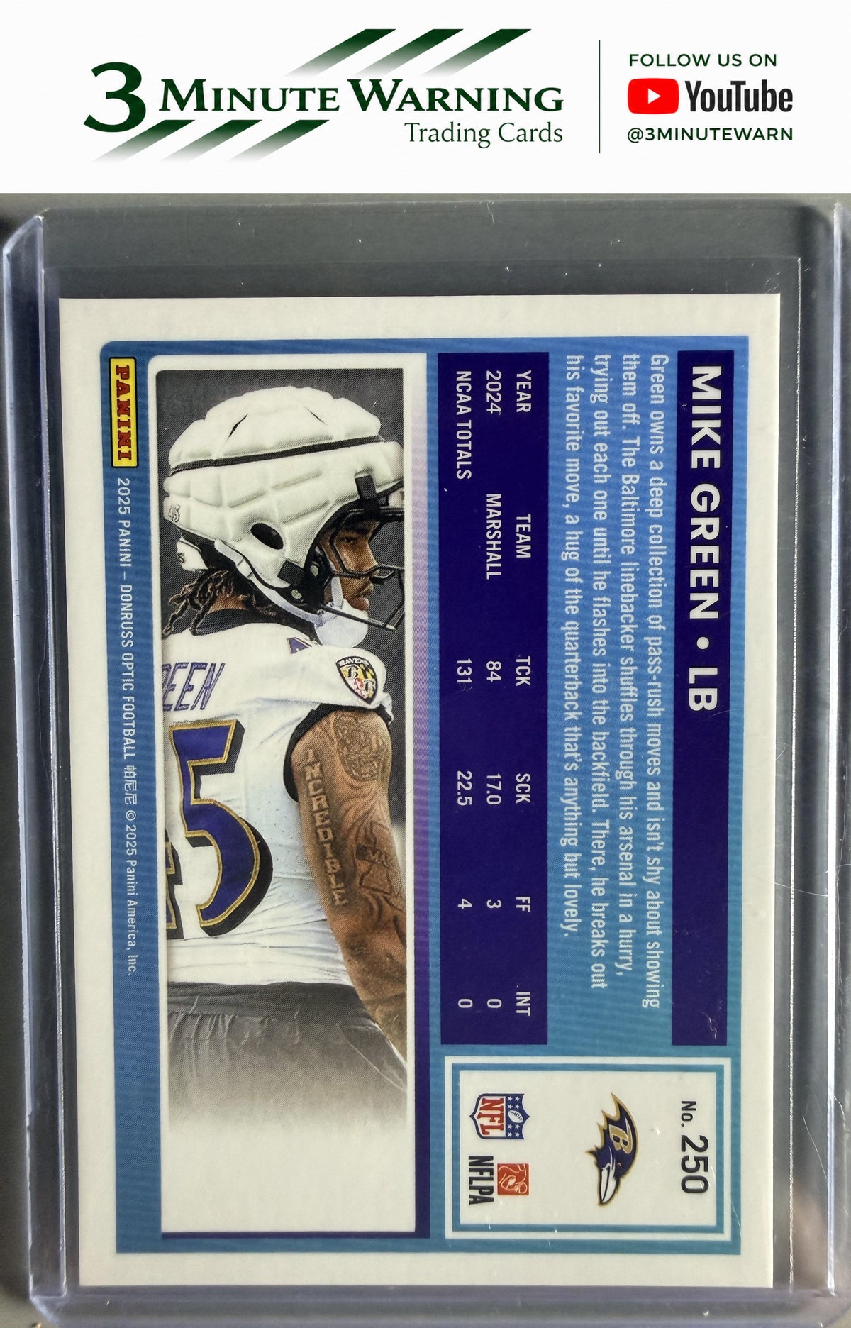 2025 Donruss Optic #250 Mike Green