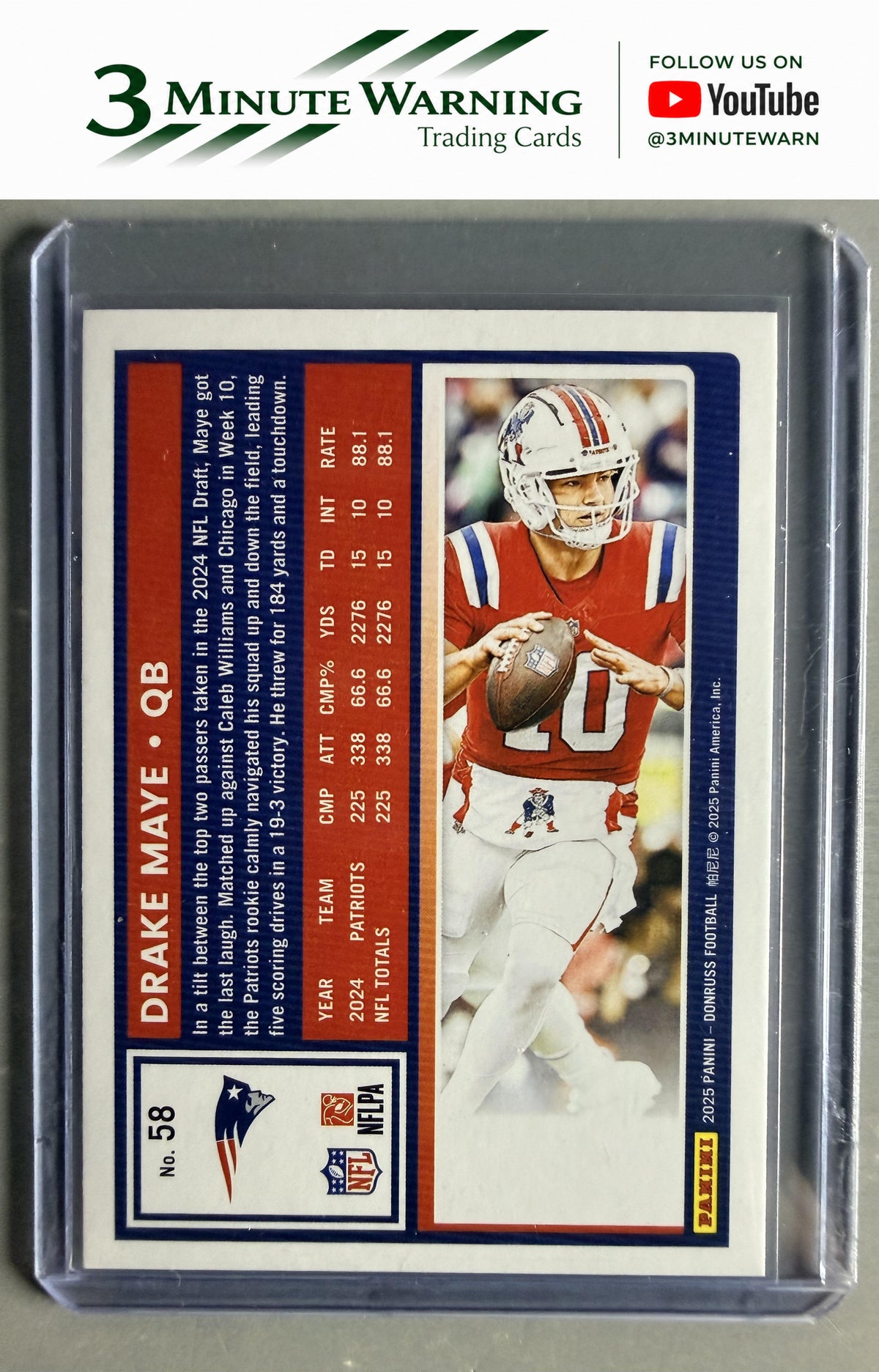 2025 Donruss #58 Drake Maye