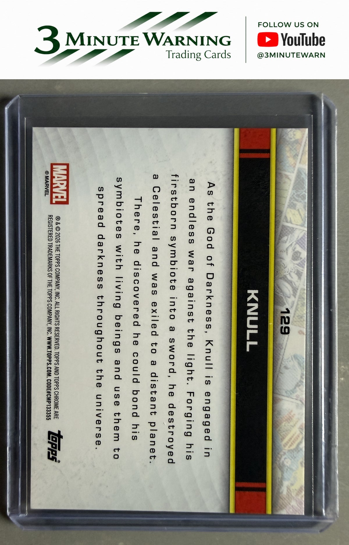 2026 Topps Chrome Marvel #129 Knull