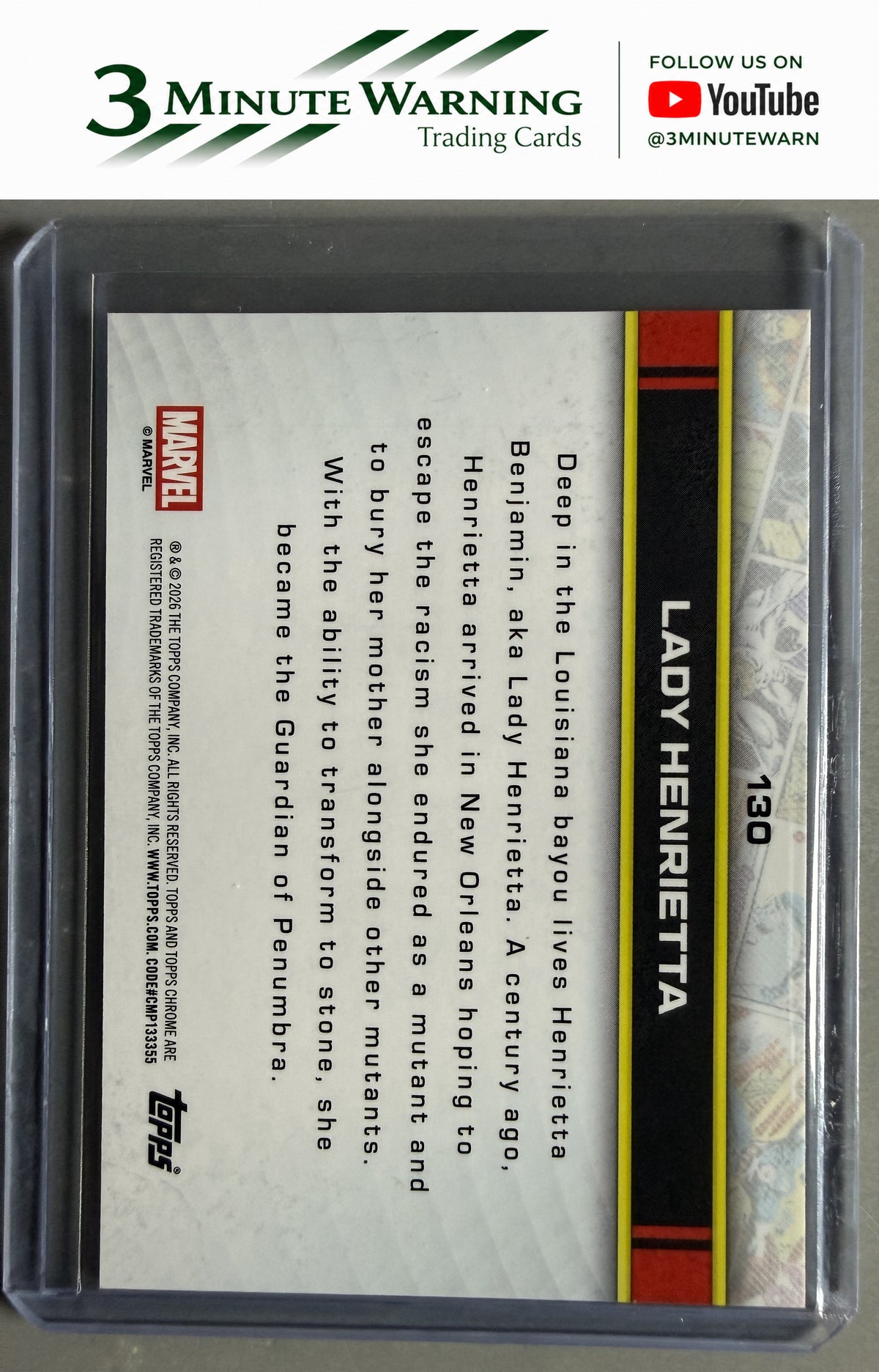 2026 Topps Chrome Marvel #130 Lady Henrietta