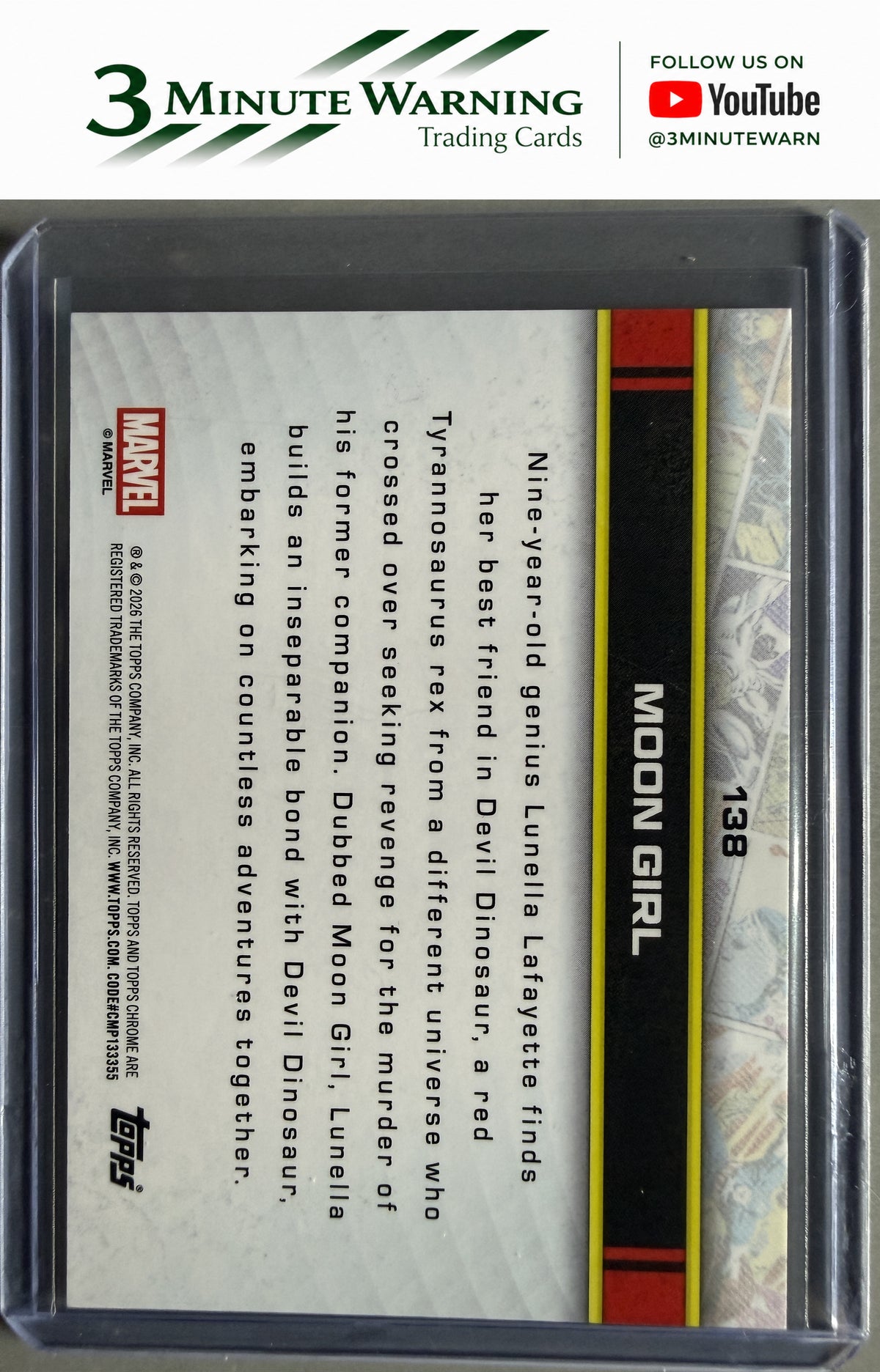 2026 Topps Chrome Marvel #138 Moon Girl