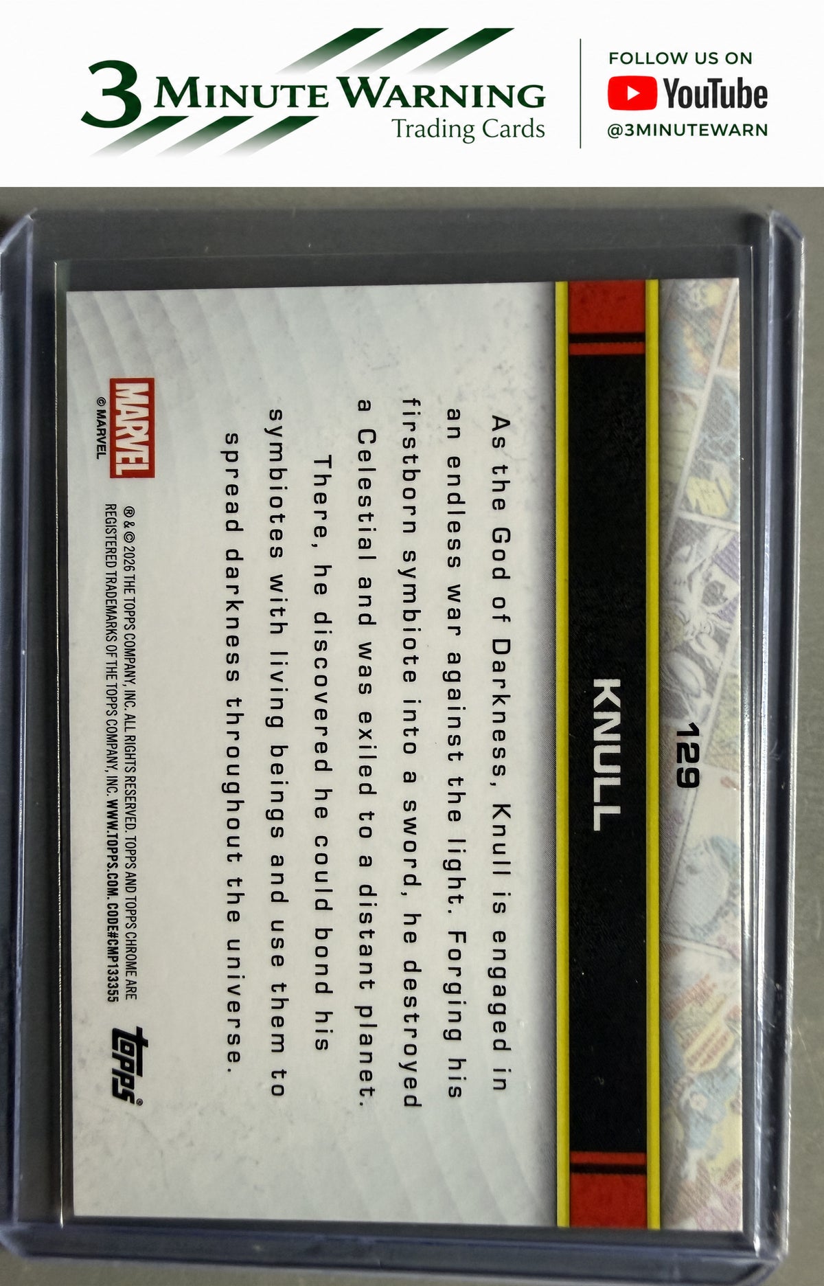2026 Topps Chrome Marvel #129 Knull