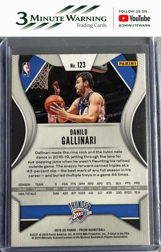 2019-20 Panini Prizm #123 Danilo Gallinari