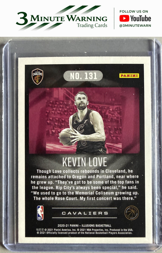 2020-21 Panini Illusions #131 Kevin Love