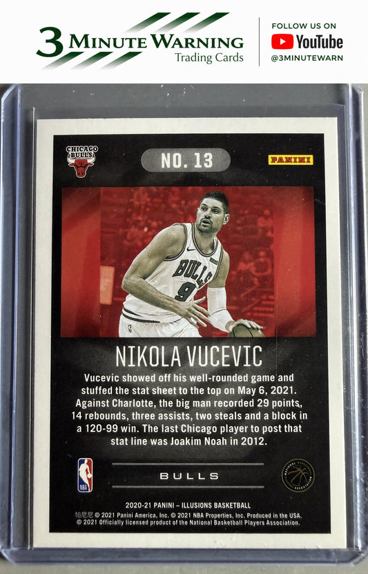 2020-21 Panini Illusions #13 Nikola Vucevic
