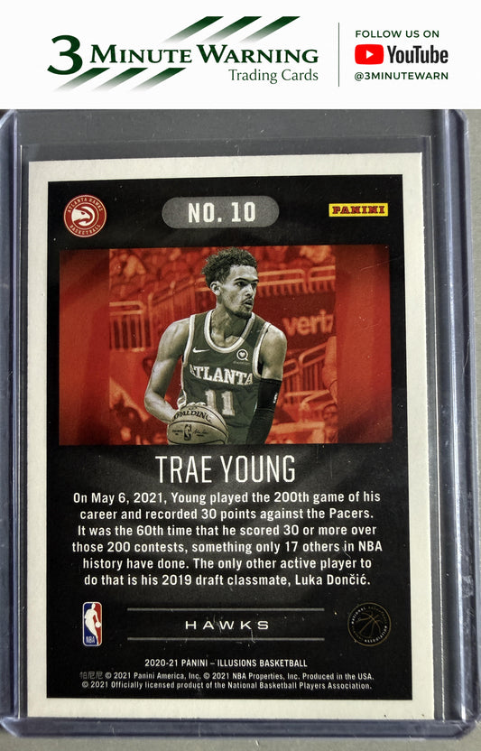 2020-21 Panini Illusions #10 Trae Young