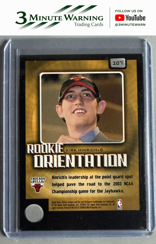 2003-04 Upper Deck Victory #107 Kirk Hinrich