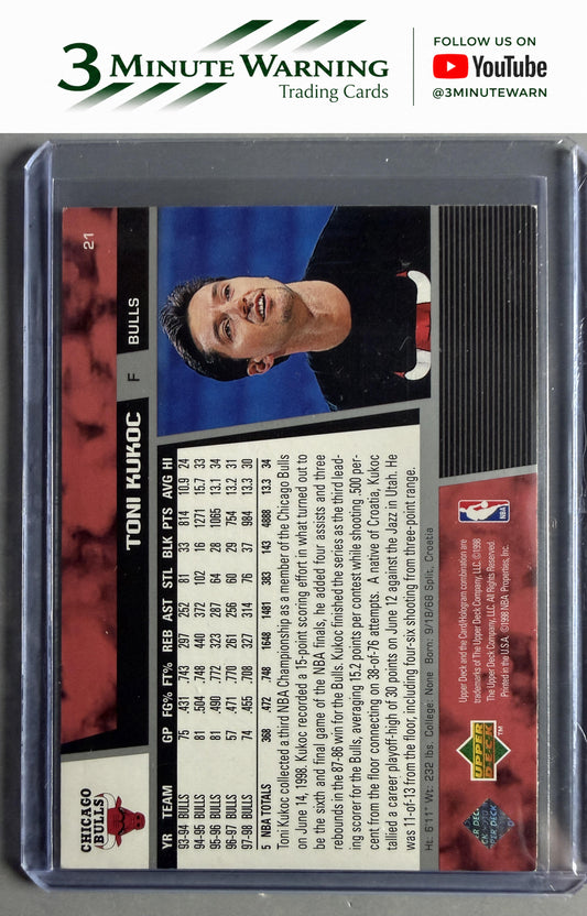 1998-99 Upper Deck Encore #11 Toni Kukoc