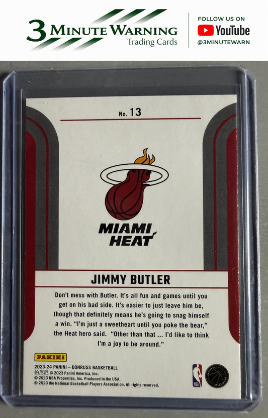 2023-24 Donruss #13 Jimmy Butler Franchise Features