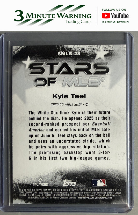 2026 Topps #SMLB-28 Kyle Teel Stars of MLB