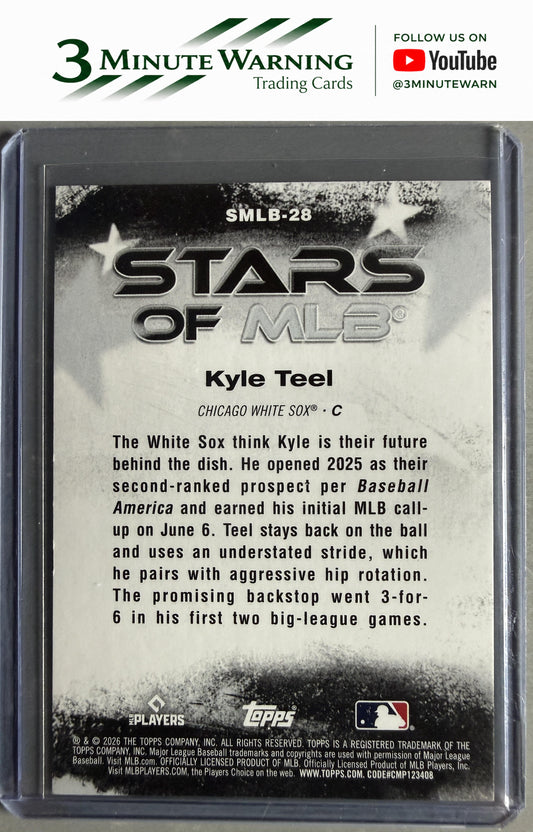 2026 Topps #SMLB-28 Kyle Teel Stars of MLB