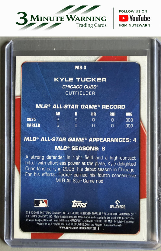 2026 Topps #PAS-3 Kyle Tucker Perennial All Stars