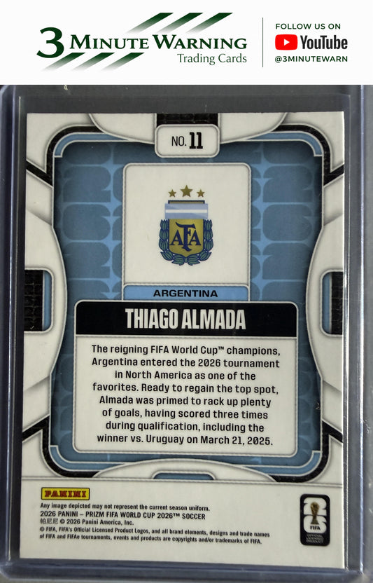 2026 Panini Prizm FIFA World Cup #11 Thiago Almada