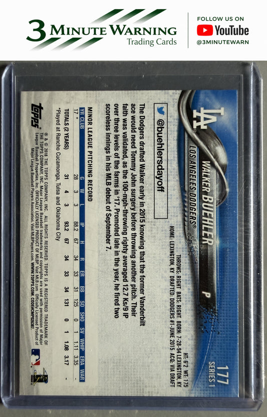2018 Topps #177 Walker Buehler