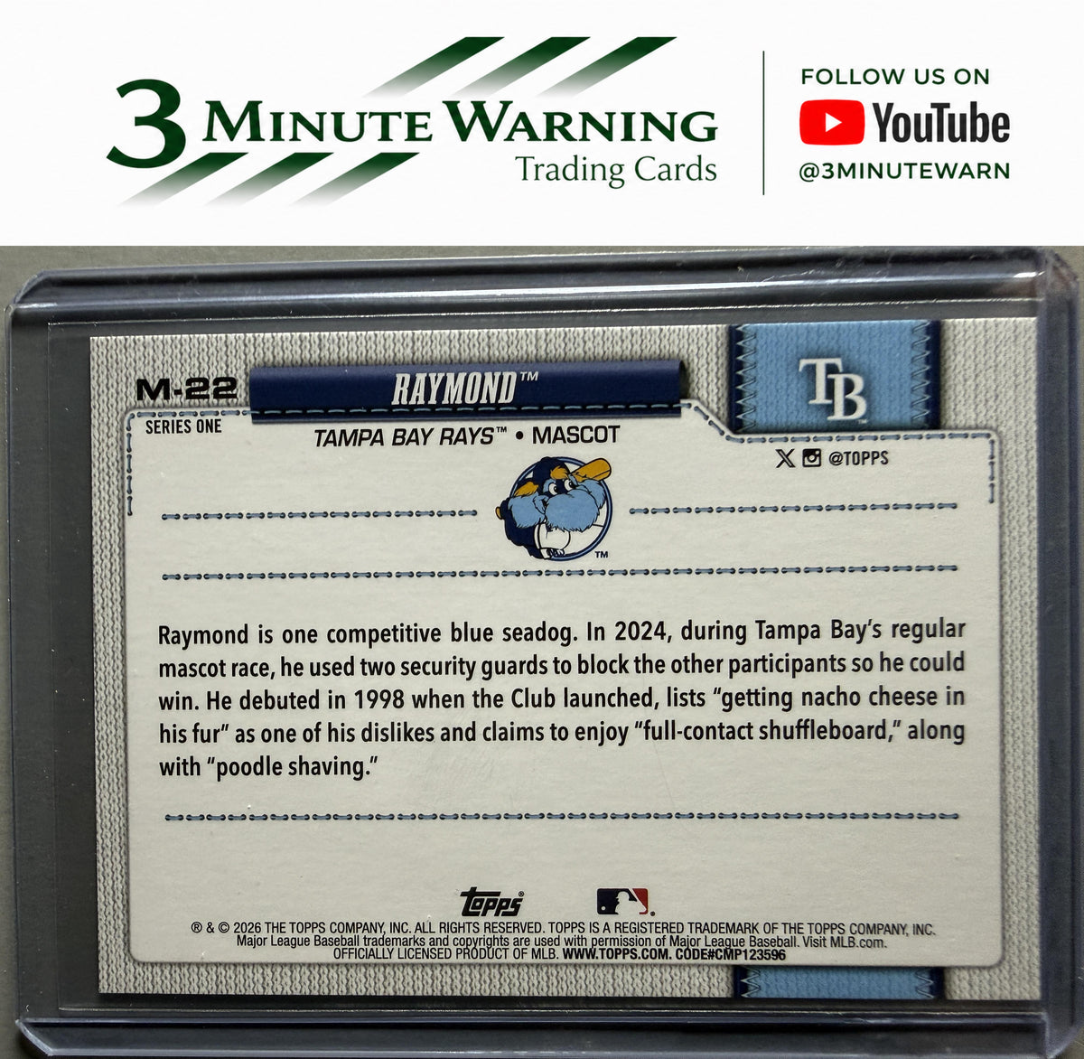 2026 Topps #M-22 Raymond Mascots